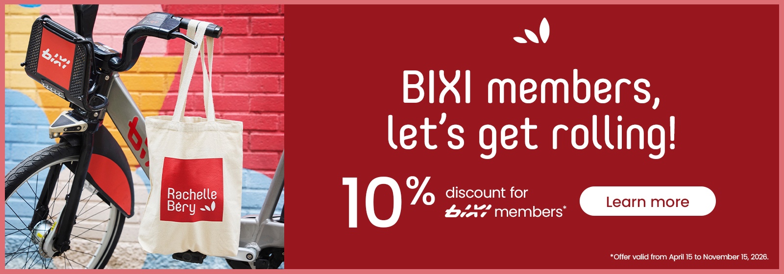 BIXI members lets get rolling.