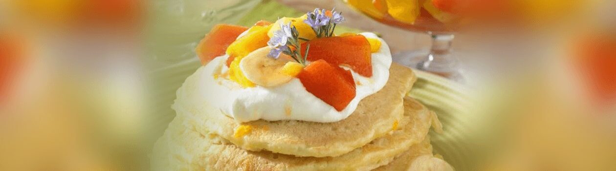 Banana Coconut Pancakes