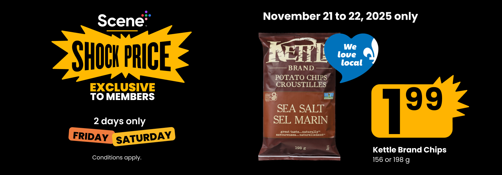 Weekly Scene+ offer integration